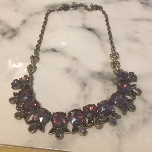 Purple necklace